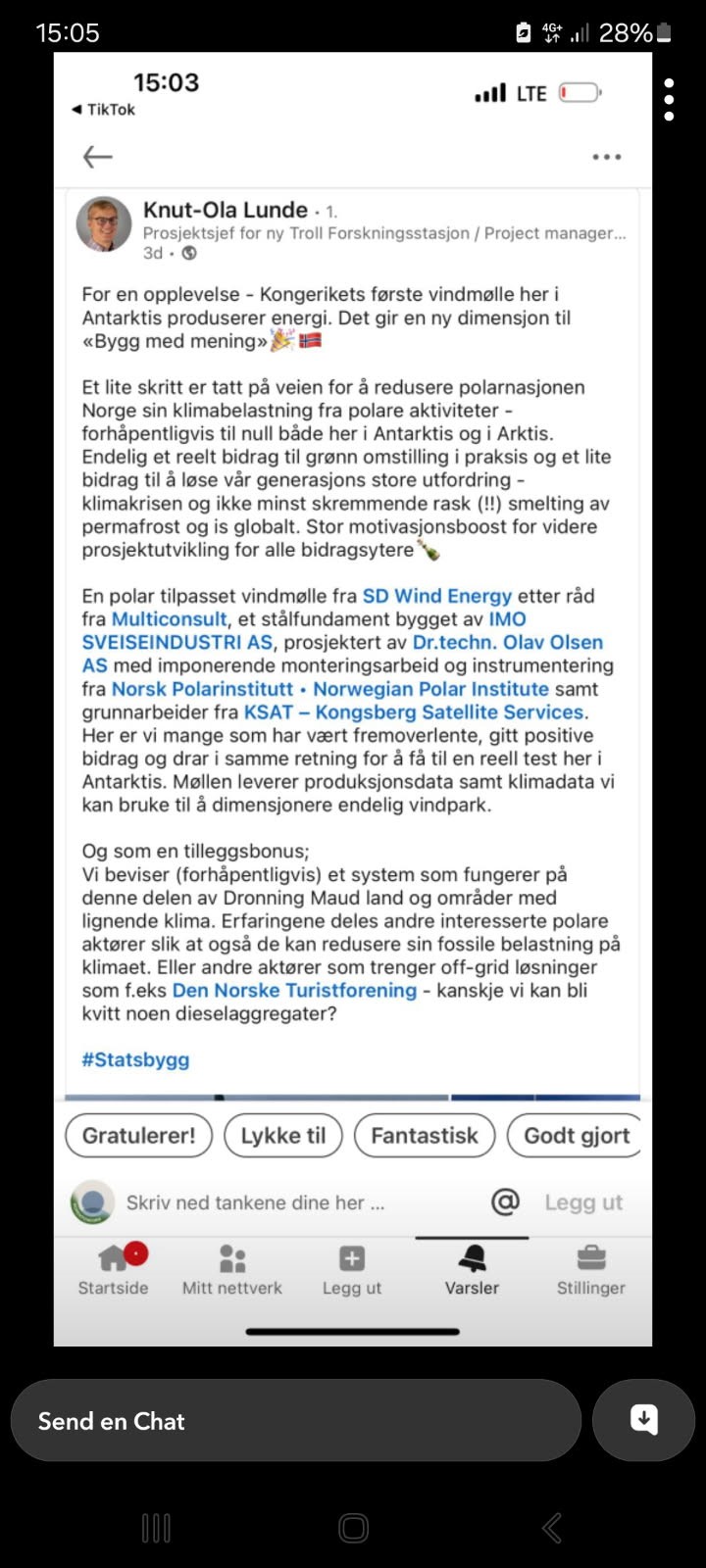 Norsk Polarinstitutt – Fundament Antarktis
